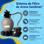 Piscina Elevada Ovalada de Acero – Elegancia, Resistencia y Diversión para Toda la Familia 7,32×3,66 - Imagen 2