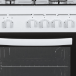 Cocina de gas con horno Svan SKKG4500TM 4 zonas 55L con tapa blanco 50 cm - Imagen 2