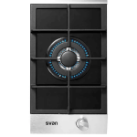 Encimera de gas Svan SVEC1BF 1 fuego wok ignición automática negro 10x29,4x51 cm