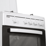 Cocina de gas con horno Svan SKKG4500TM 4 zonas 55L con tapa blanco 50 cm - Imagen 3