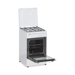 Cocina de gas con horno Svan SKKG4500TM 4 zonas 55L con tapa blanco 50 cm - Imagen 4