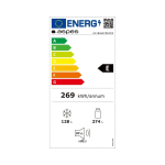 Frigorífico combi Aspes AC185607ENFDX No Frost 402L inox E 186,5 cm - Imagen 2